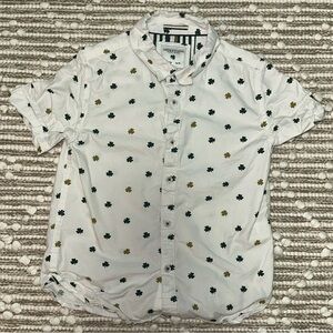 Denim & Flower Boy’s 🍀 Button Up